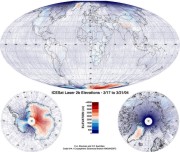 ICESat World Elevations - Laser 2B - 2/17 to 3/21/04