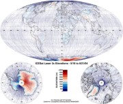 ICESat World Elevations - Laser 2C - 5/18 to 6/21/04